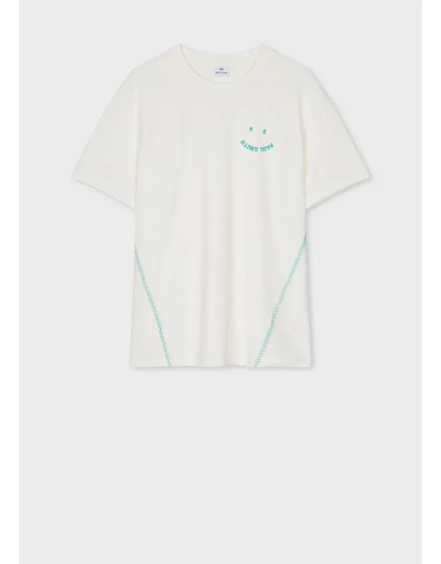 Cotton Contrast 'happy' T-shirt