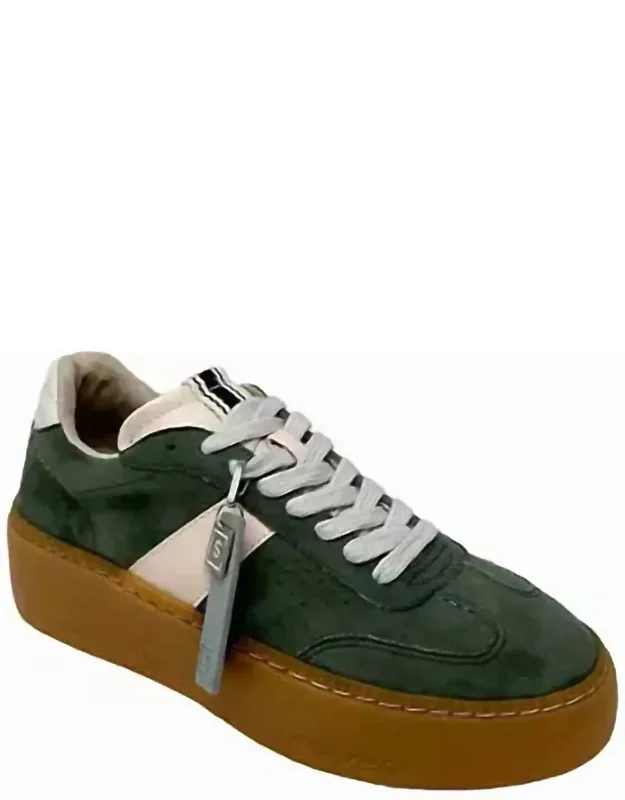 Suede Platform Sneakers