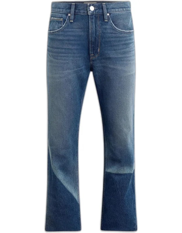 Walker Faded Denim Bootcut Jeans