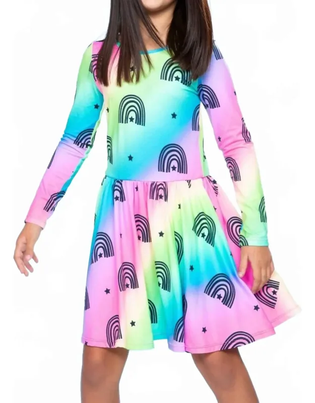Simply Soft Long Sleeve Be Happy Dress