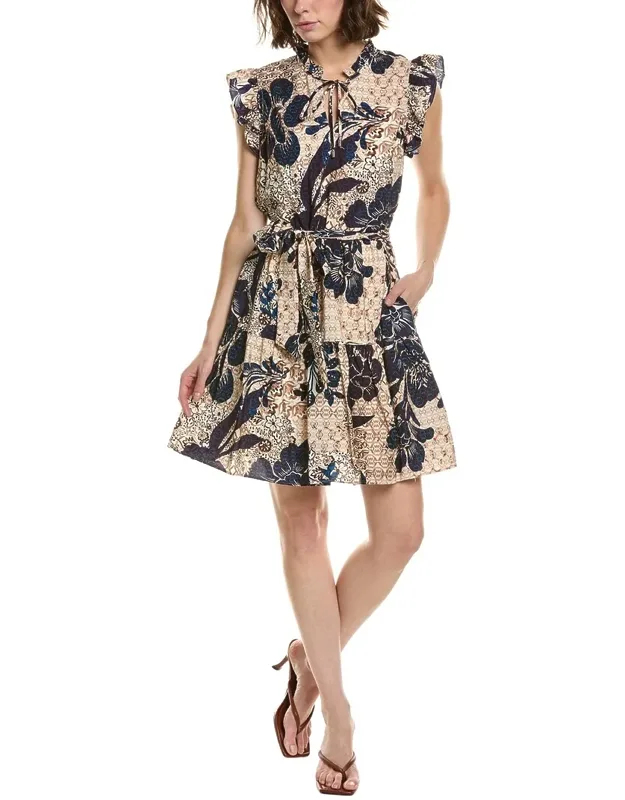 Printed Flex Mini Dress