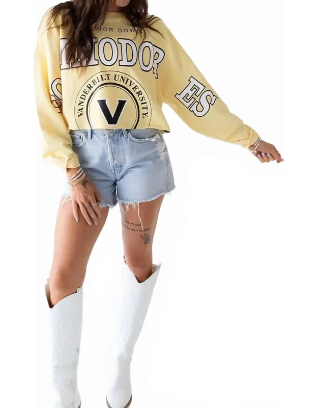 Crop Sweatshirt