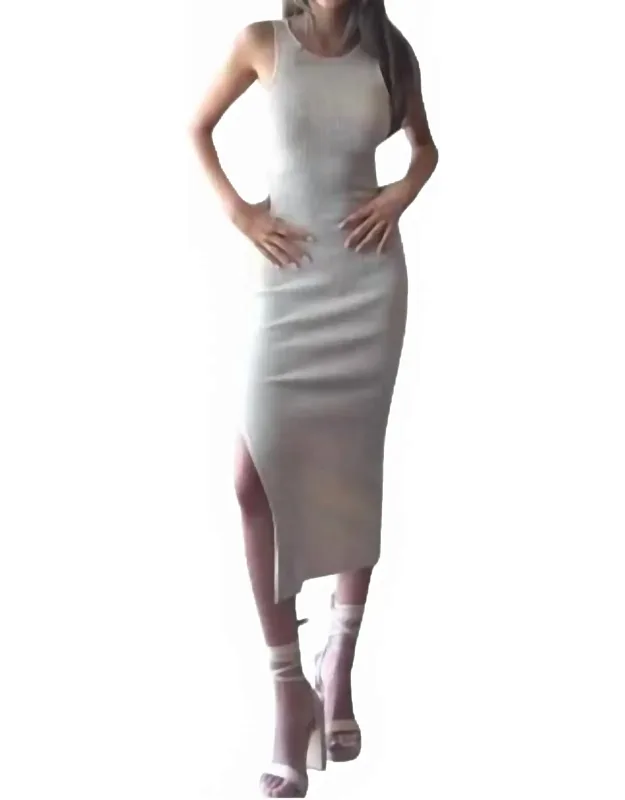 Twist Back Cut Out Maxi Dress