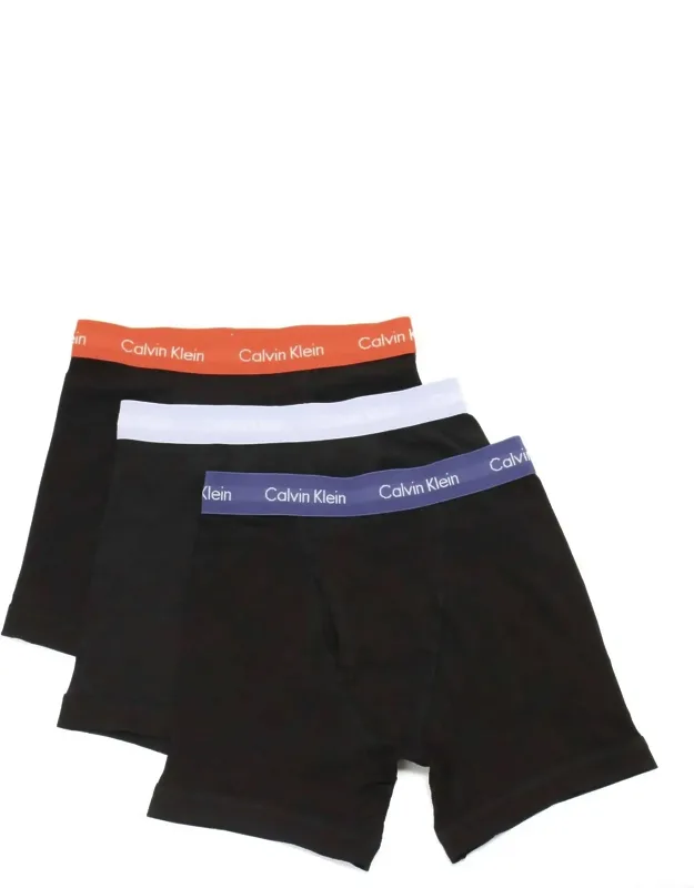 Cotton Stretch Boxer Briefs - 3 Pack