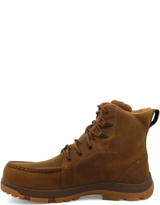 Oblique Lace Up Work Boots