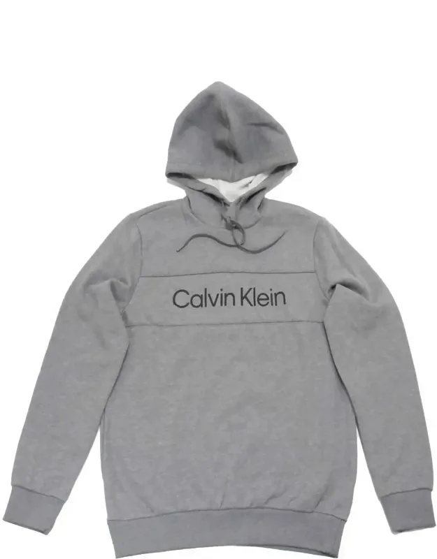 Long Sleeve Iconic Logo Piping Pullover Hoodie