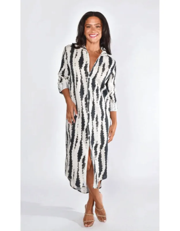 Linen Midi Dress