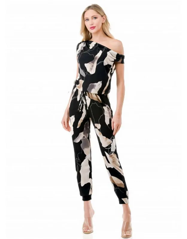 Off Shoulder Jumpsuit