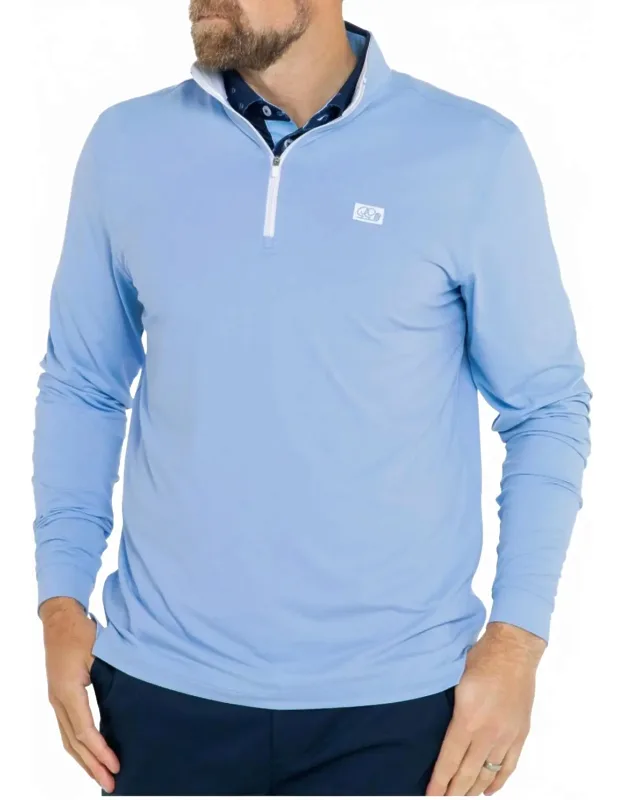 Birdie Quarter Zip Long Sleeve Tee