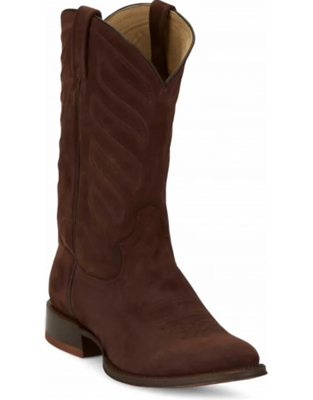 Amado 12" Suede Leather Western Boots