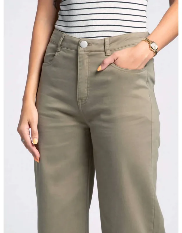 Saigon High Rise Wide Leg Pants