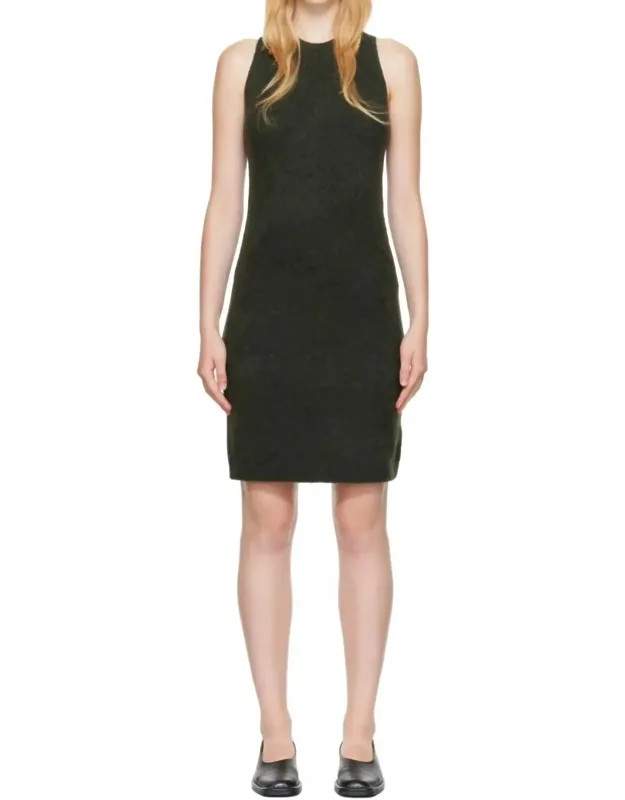Sleeveless Sweater Dress