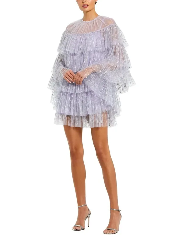 Cape Mini Dress