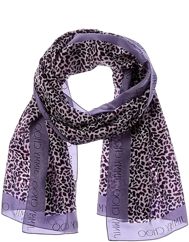 Logo Silk Scarf