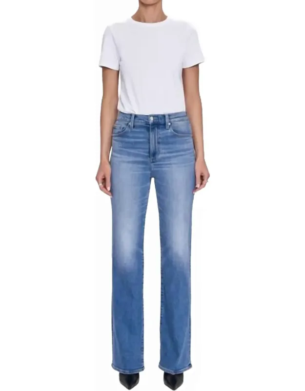 Evie High Rise Slim Bootcut Jeans