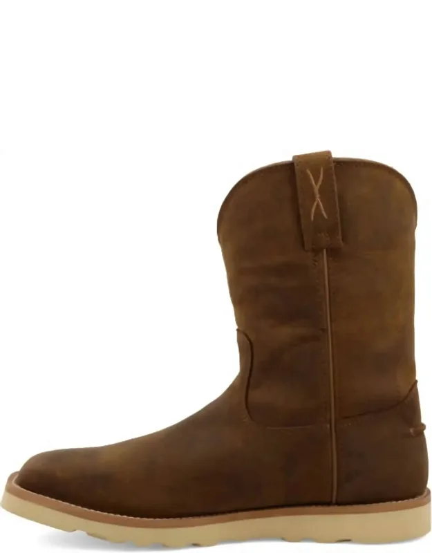 Wedge Sole Work Boots