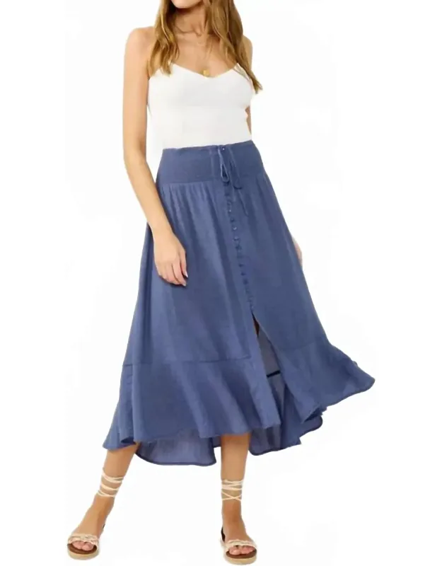 Smocked Waist Skirt