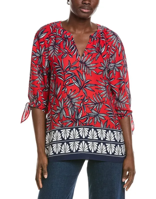 Elbow Raglan Sleeve Blouse