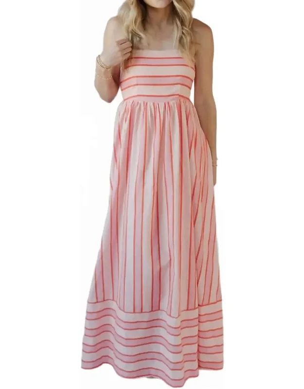 Stripe Maxi Dress