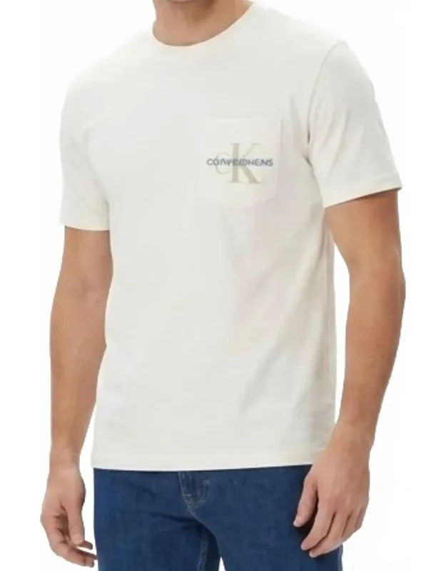 Monogram Logo Pocket Tee
