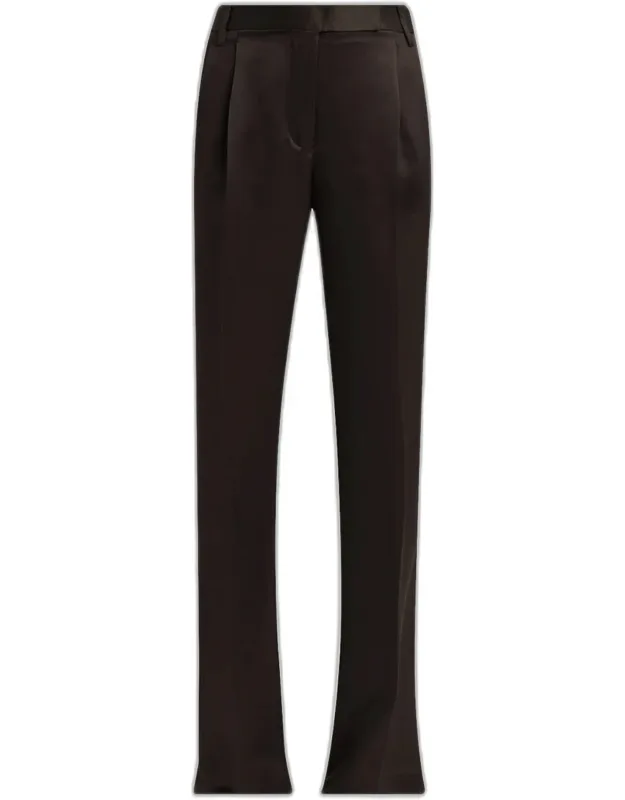 Straight-leg Trousers