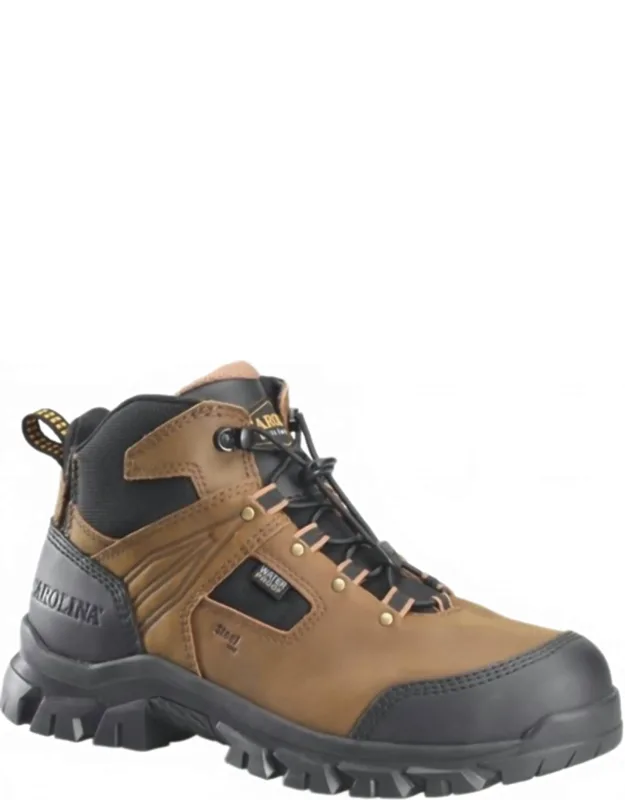Gruntz 5" Ez-on Steel Toe Hiker Boots