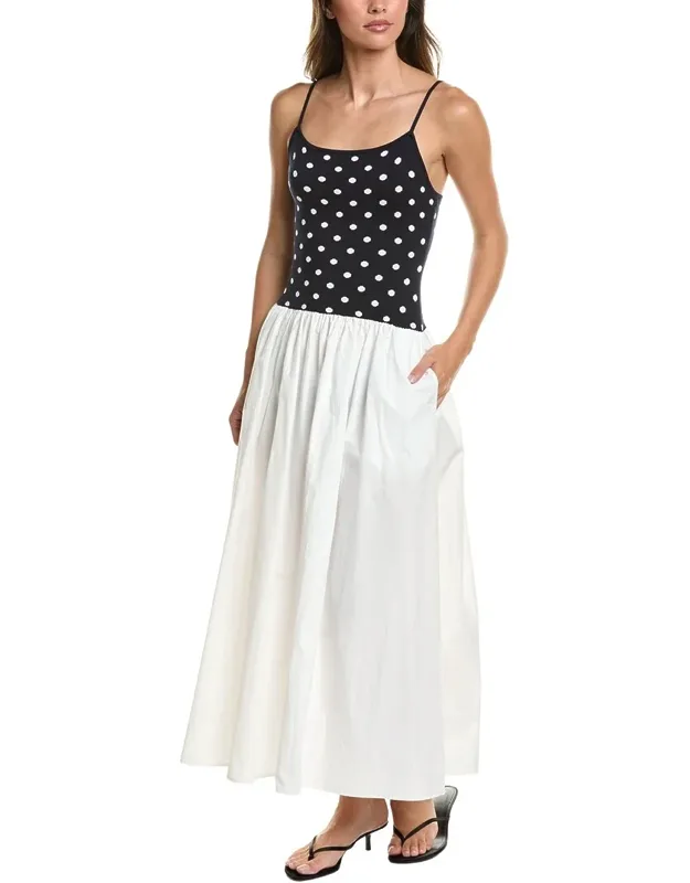 Silk-blend Midi Dress