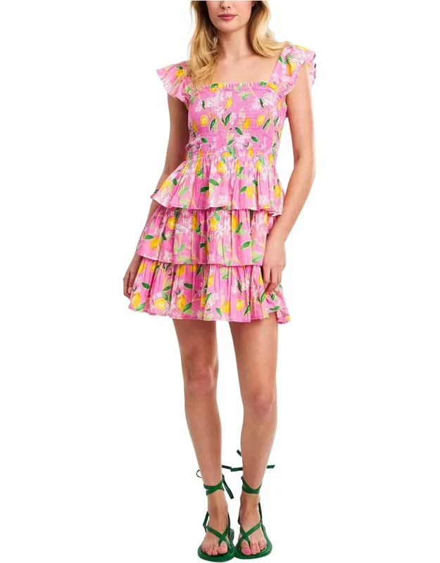Lemon Blossom Romilly Dress