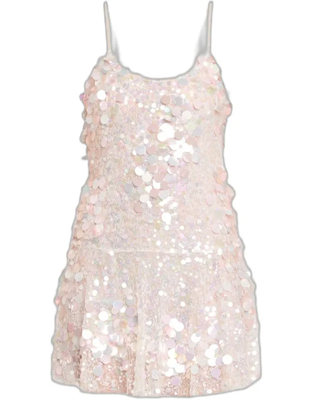 Liria Sequined Mini Dress