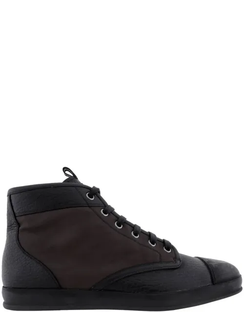 Comiss Calf Embossed Sneakers