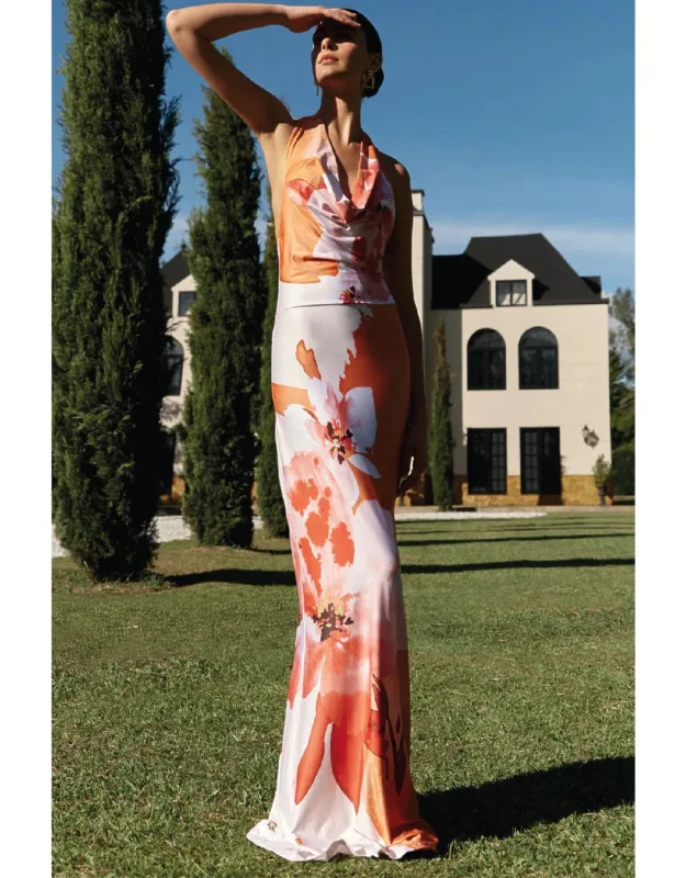Moonflower Punch Maxi Dress