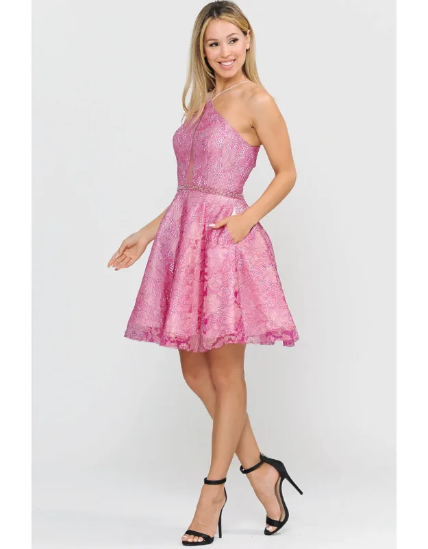 Halter Neckline Dress