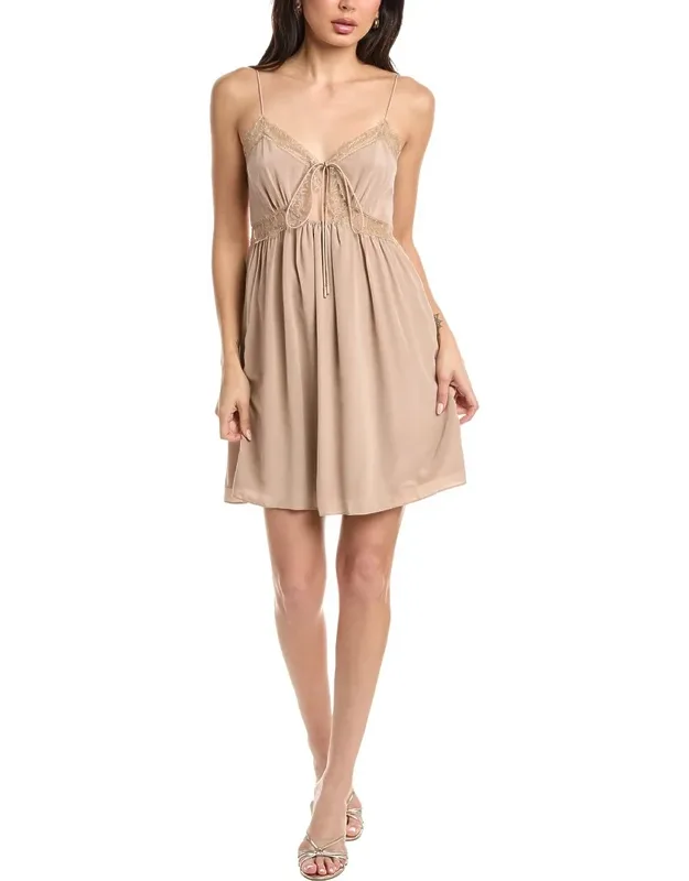 Babydoll Silk Dress