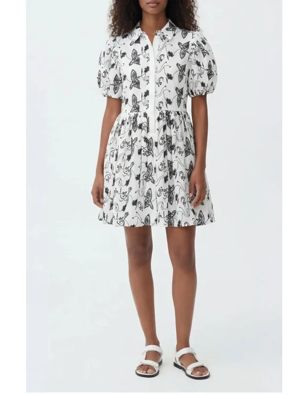 Sundown Mini Shirt Dress