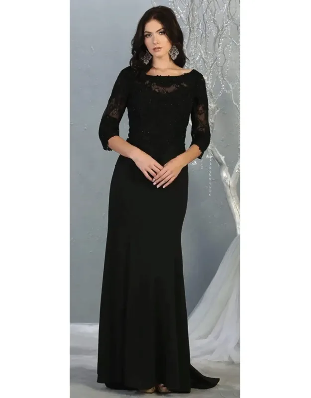 Classy 3/4 Long Sleeve Dress