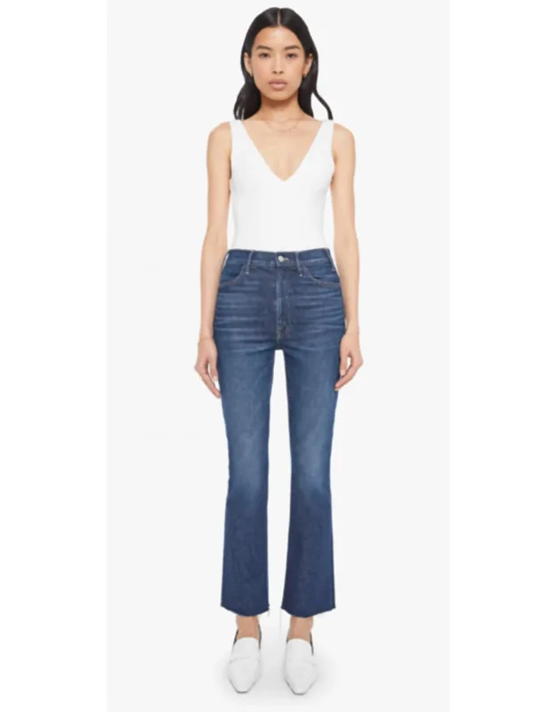 Hustler Flood Fray Denim Jeans