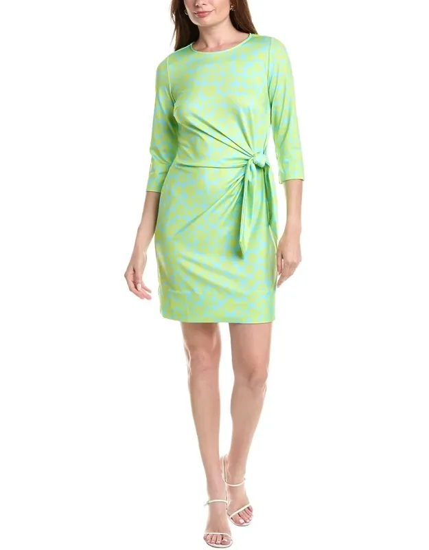 Cinch & Tie Mini Dress