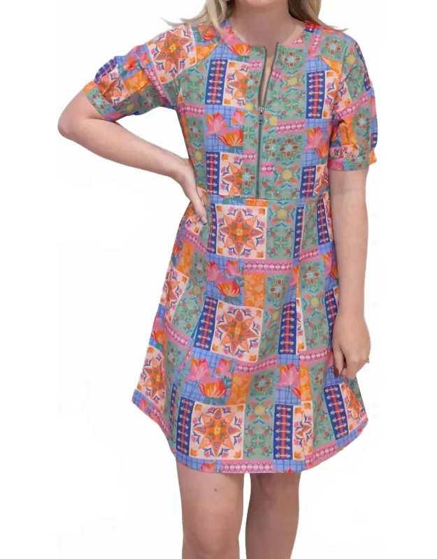 Lilah Zip Dress