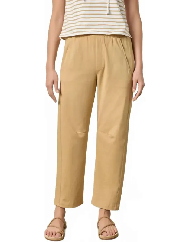 Side Panel Straight Leg Pants