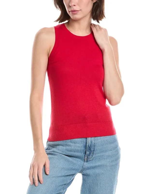 Cashmere-blend Tank Top