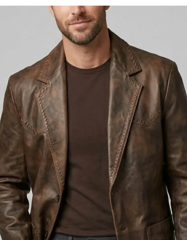 Western Leather Jacket