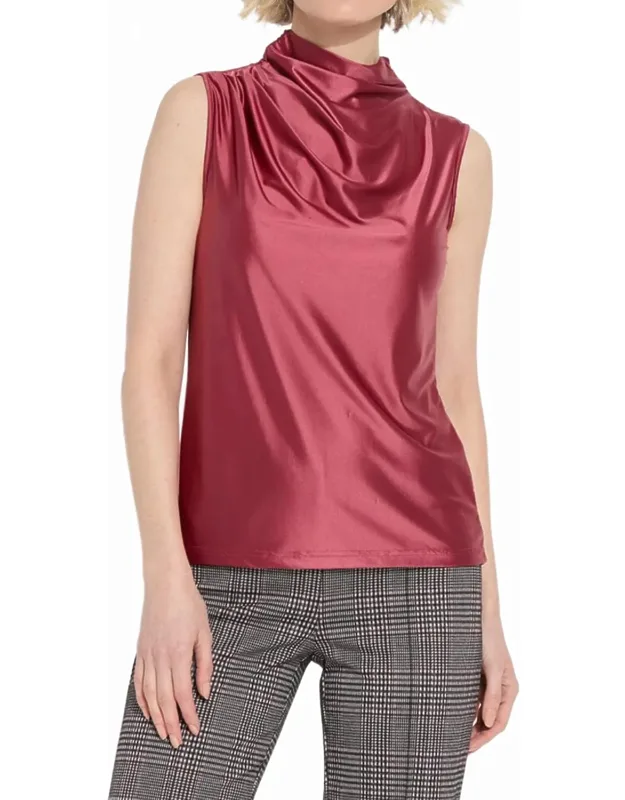 Satin Jersey Top