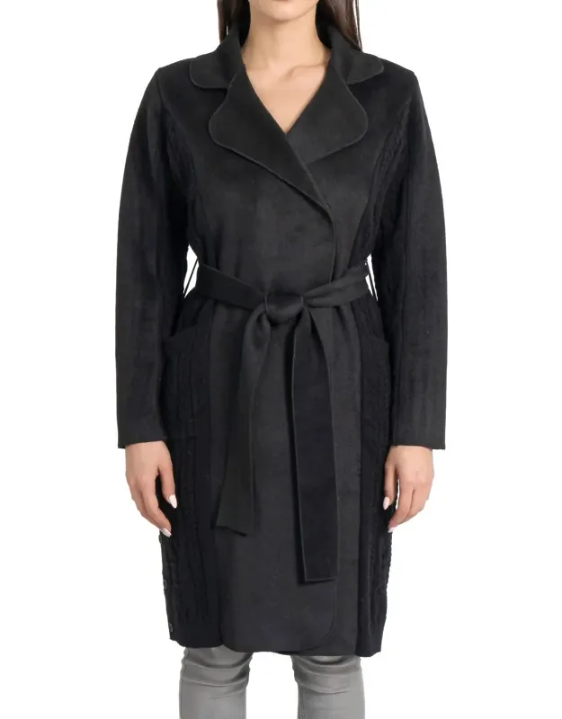 Long Sleeve Sweater Coat
