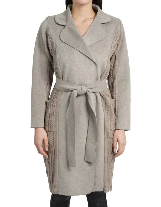 Long Sleeve Sweater Coat