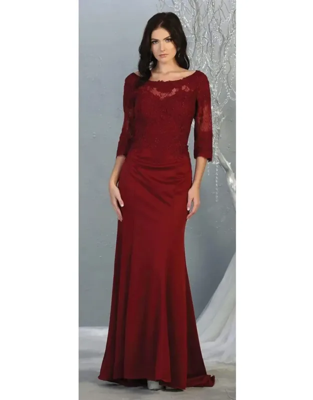 Classy 3/4 Long Sleeve Dress