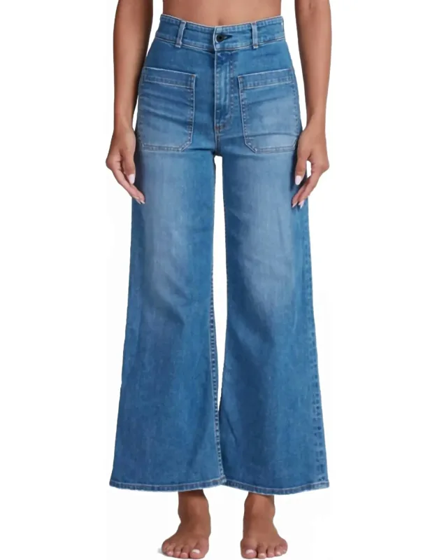 Cropped Sailor Jeans