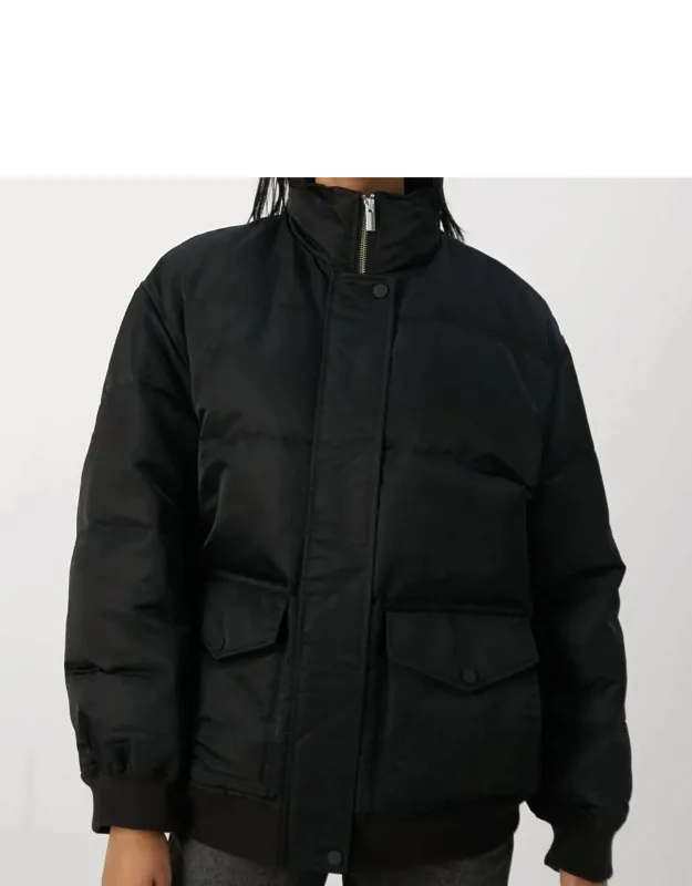 Offset Puffer Jacket