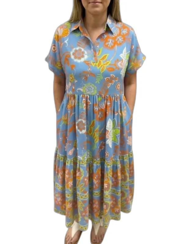 Botanical Oasis Maxi Dress
