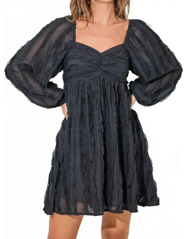 Sweetheart Neck Mini Dress