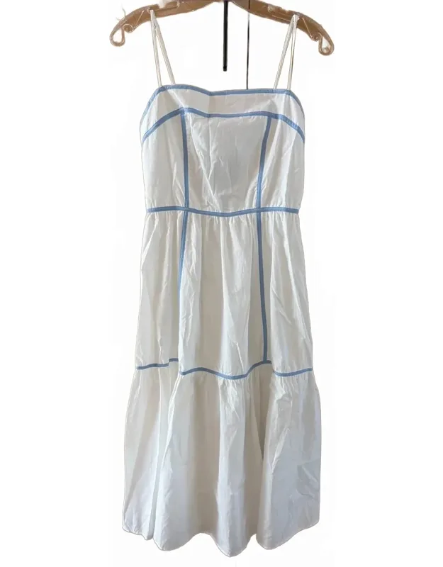 Smocked Cotton Maxi Dress